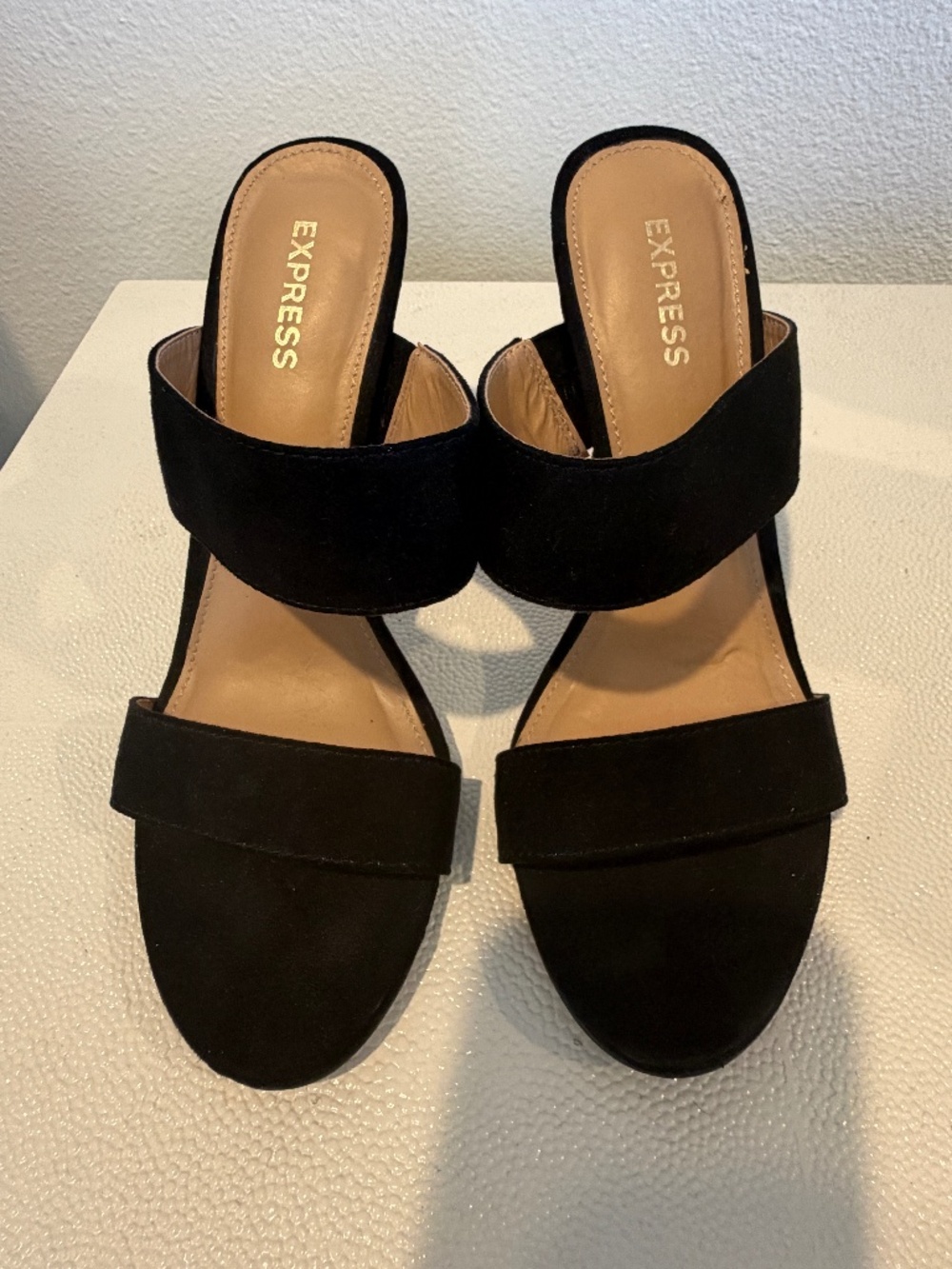 Double Strap Heeled Sandal